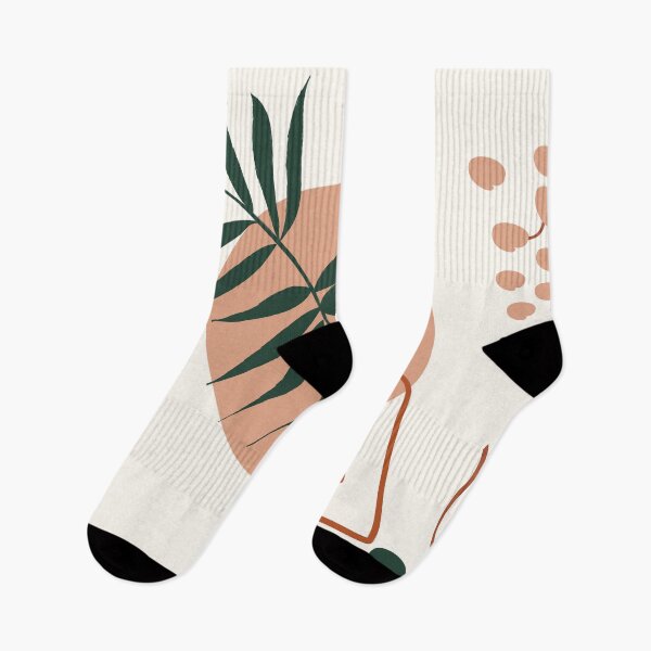 Item preview, New Boho Art Abstract Pattern in beige green and brown  designed and sold by Ndli.