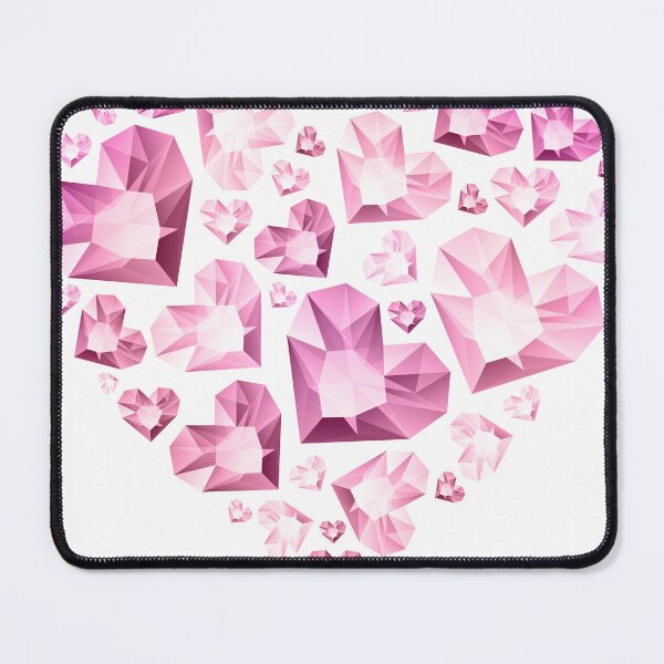 Item preview, Amazing Pink Diamond Heart designed and sold by inkbymuntaha.