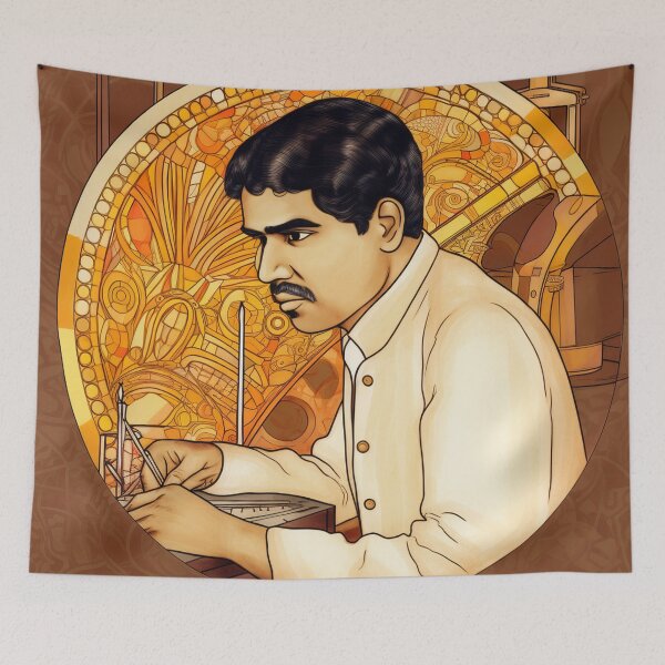 Item preview, Srinivasa Ramanujan designed and sold by ComicsFactory.