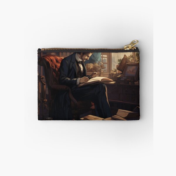 Item preview, Victorian Man Reading Victorian Inspired Art  designed and sold by CDC40.