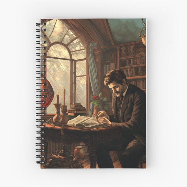Item preview, Victorian Man Reading Victorian Inspired Art  designed and sold by CDC40.