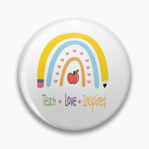 Item preview, Teach, Love, Inspired designed and sold by charlotte-print.