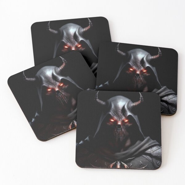 Item preview, Medieval daemon with glowing eyes designed and sold by 3DogKnight.