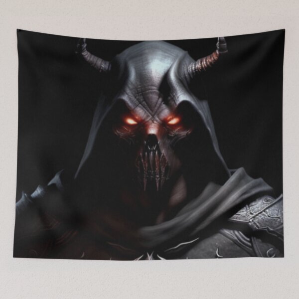 Item preview, Medieval daemon with glowing eyes designed and sold by 3DogKnight.