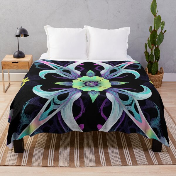Item preview, Floral Neon Seamless pattern. designed and sold by ExtraEm.