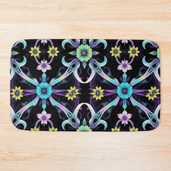 Item preview, Floral Neon Seamless pattern. designed and sold by ExtraEm.