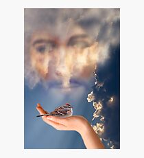 His eyes are on the sparrow and I know He's watching over me Photographic Print
