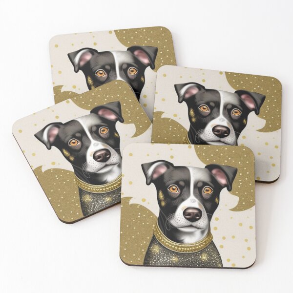 Item preview, Fancy dog portrait  designed and sold by Roxburylane.