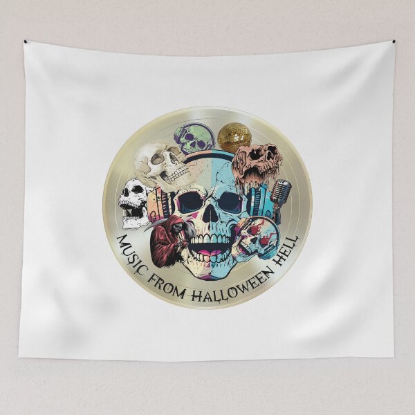 Item preview, Music from halloween hell designed and sold by PiotrRoguski.