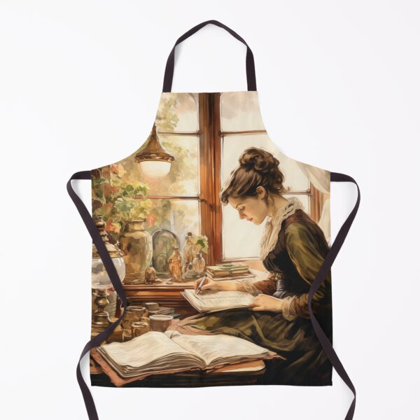 Item preview, Victorian Woman Reading Victorian Inspired Art designed and sold by CDC40.