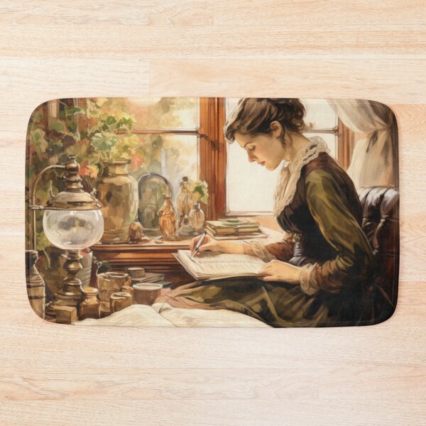 Item preview, Victorian Woman Reading Victorian Inspired Art  designed and sold by CDC40.