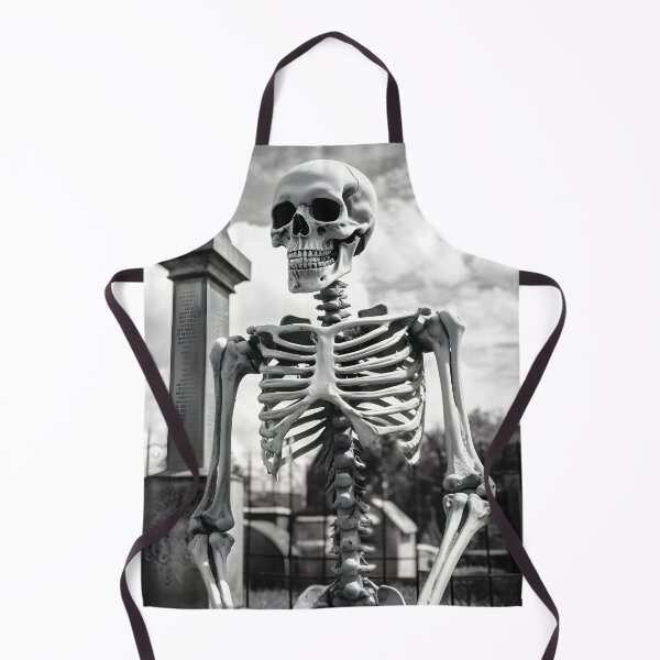 Item preview, Halloween Skeleton in Cemetary designed and sold by RedHandedOD.
