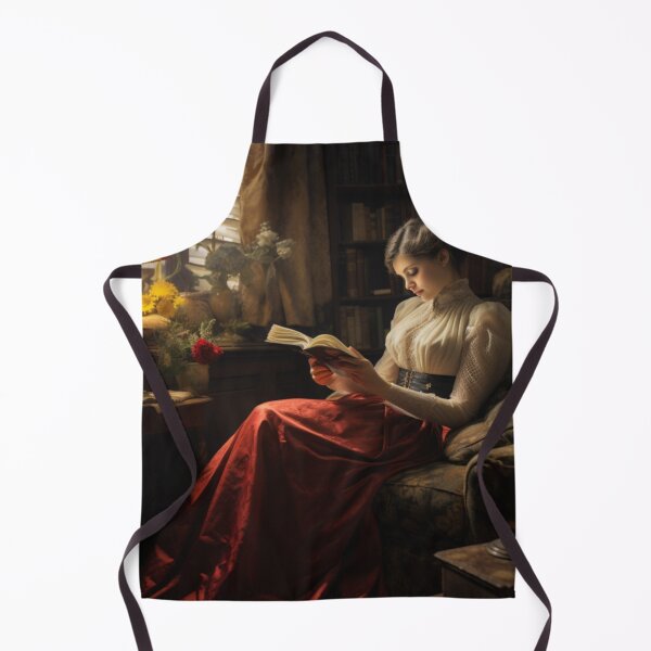 Item preview, Victorian Woman Reading Victorian Inspired Art designed and sold by CDC40.
