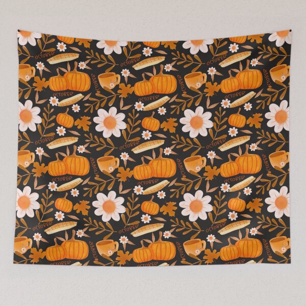 Item preview, Sweet pumpkin cup pattern   designed and sold by MarieCormier.