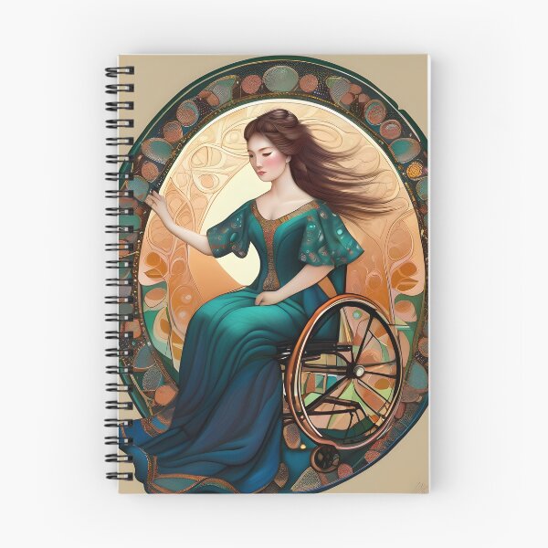 Item preview, Happy Woman in a Wheelchair designed and sold by Angelandspot.