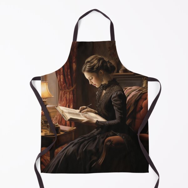 Item preview, Victorian Woman Reading Victorian Inspired Art designed and sold by CDC40.