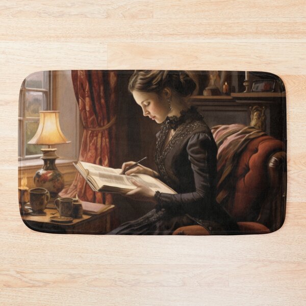 Item preview, Victorian Woman Reading Victorian Inspired Art  designed and sold by CDC40.