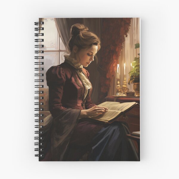 Item preview, Victorian Woman Reading Victorian Inspired Art  designed and sold by CDC40.