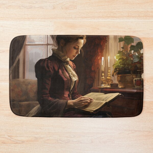 Item preview, Victorian Woman Reading Victorian Inspired Art  designed and sold by CDC40.