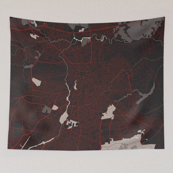 Item preview, Nicosia City Map of Cyprus - Vector designed and sold by deMAP.