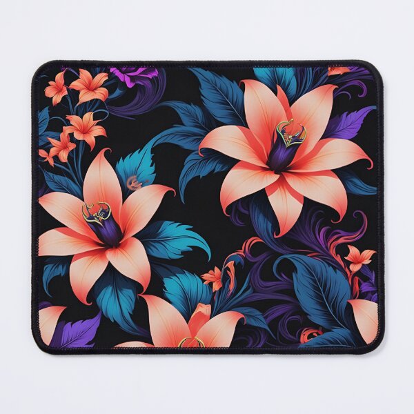 Item preview, Floral Neon Seamless pattern. designed and sold by ExtraEm.