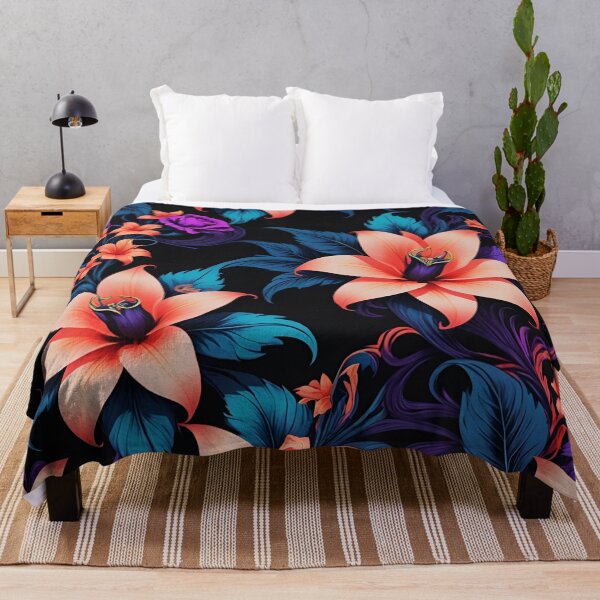 Item preview, Floral Neon Seamless pattern. designed and sold by ExtraEm.