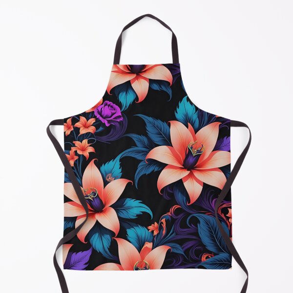 Item preview, Floral Neon Seamless pattern. designed and sold by ExtraEm.