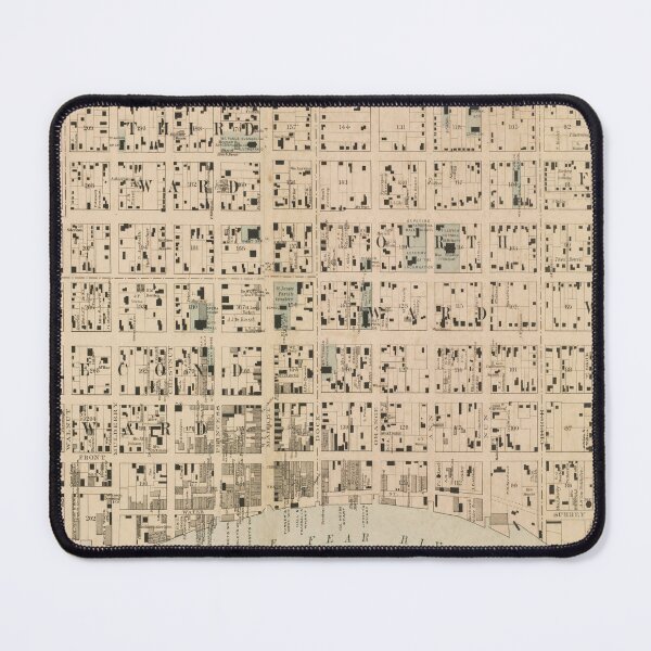 Item preview, Vintage Map of Wilmington DE (1882) designed and sold by BravuraMedia.
