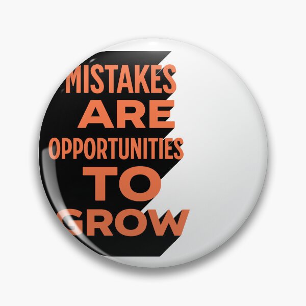Item preview, Mistakes Are Opportunities To Grow designed and sold by Growthmind7.