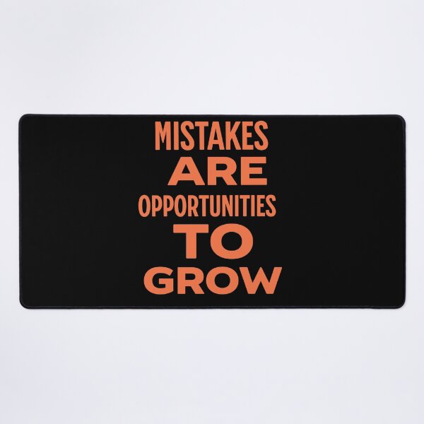 Item preview, Mistakes Are Opportunities To Grow designed and sold by Growthmind7.