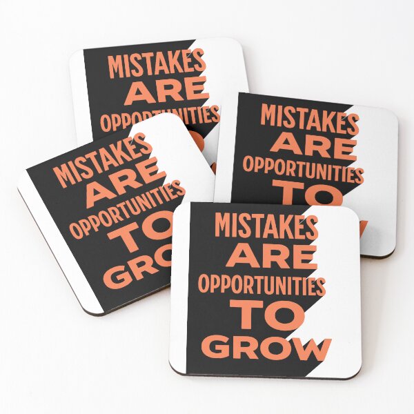 Item preview, Mistakes Are Opportunities To Grow designed and sold by Growthmind7.