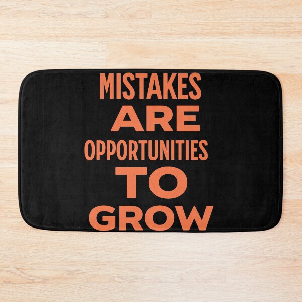 Item preview, Mistakes Are Opportunities To Grow designed and sold by Growthmind7.
