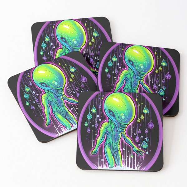 Item preview, Futuristic Alien City Illustration designed and sold by alaa-mously.