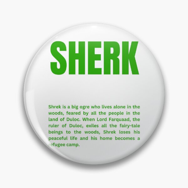 Item preview, sherk           designed and sold by LalaKearns.