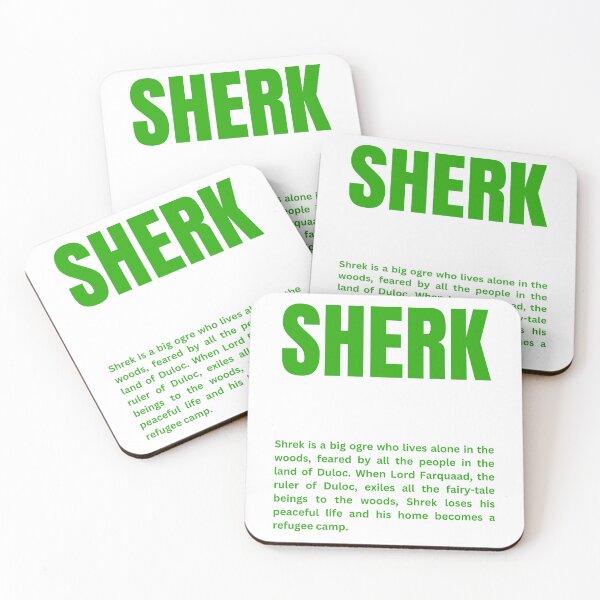 Item preview, sherk           designed and sold by LalaKearns.