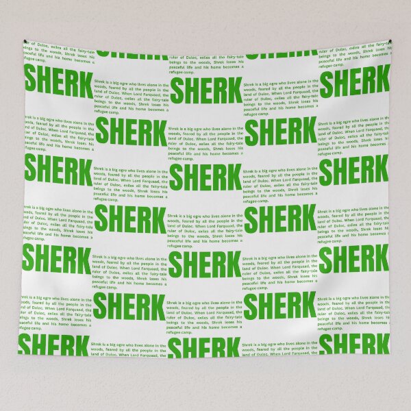 Item preview, sherk           designed and sold by LalaKearns.