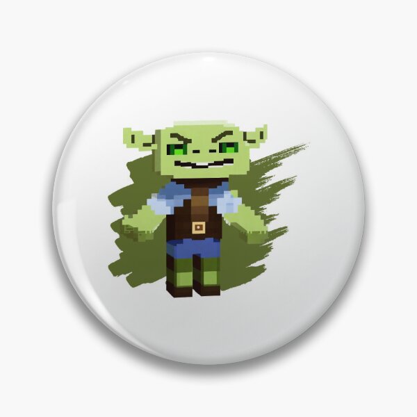 Item preview, Sherk in minecraft style designed and sold by LalaKearns.