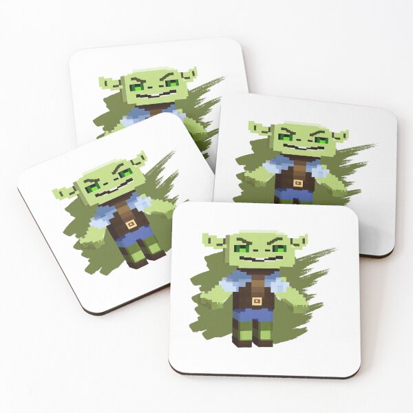 Item preview, Sherk in minecraft style designed and sold by LalaKearns.