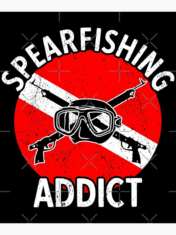 Spearfishing Speargun Spearfisher Poster for Sale by liberosis-art