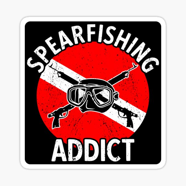 Spearfishing Stickers for Sale