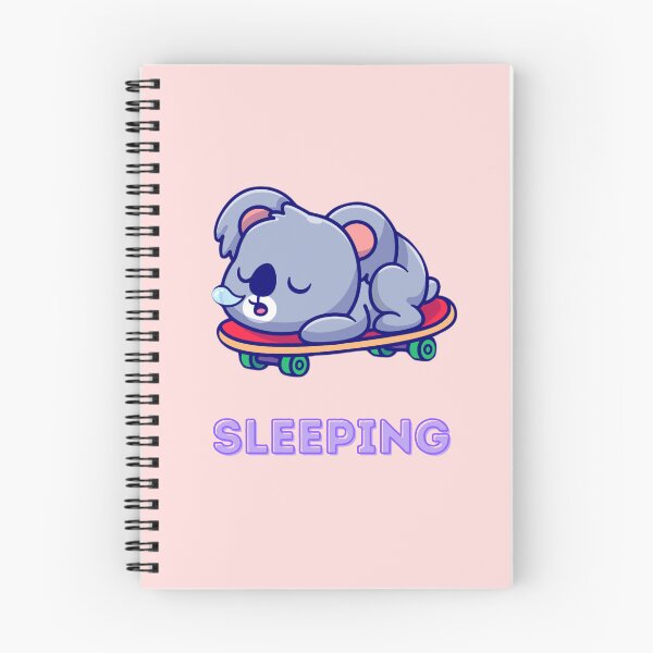 Aperçu de l'œuvre Dreamy Koala: Snoozing on Wheels créée et vendue par StickerStudio27.