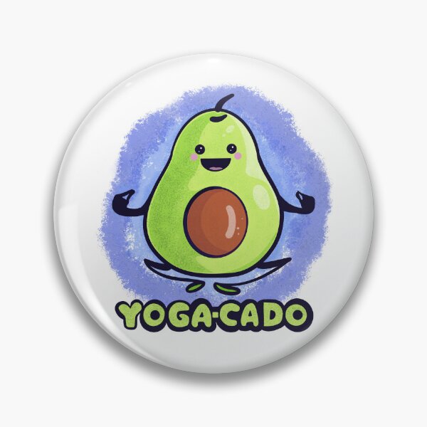 Item preview, Yoga-cado, a Cute Little One designed and sold by BtheLight.