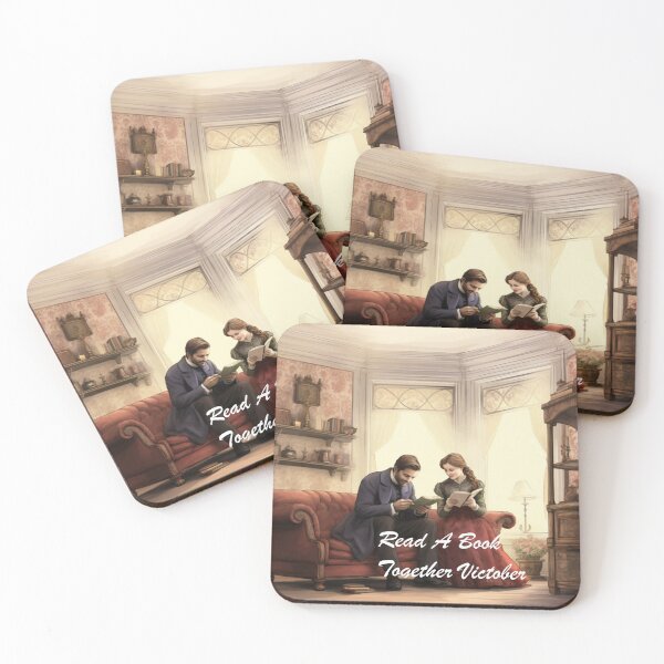 Item preview, Victorian Couple Reading Together Victorian Inspired Art  designed and sold by CDC40.