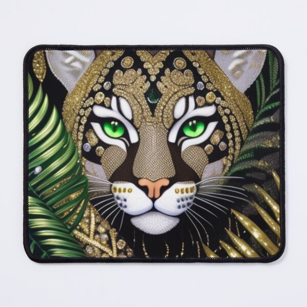 Item preview, Rhinestones and glitter cougar  designed and sold by Roxburylane.