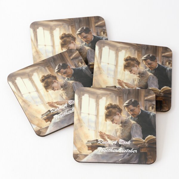 Item preview, Victorian Couple Reading Together Victorian Inspired Art  designed and sold by CDC40.