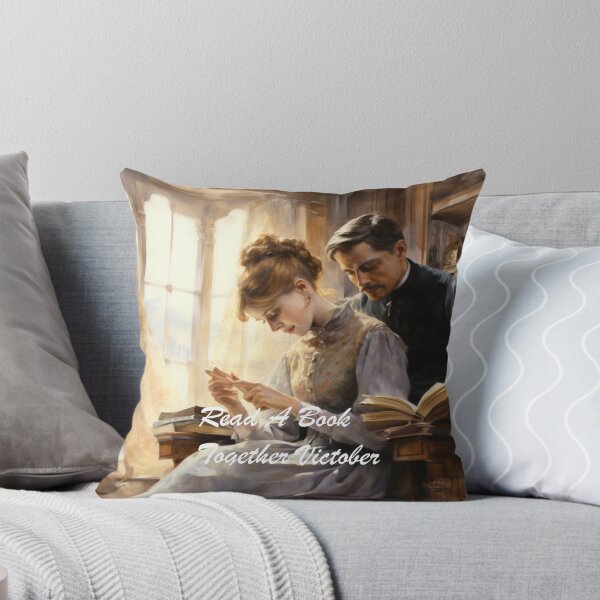 Item preview, Victorian Couple Reading Together Victorian Inspired Art  designed and sold by CDC40.