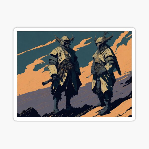 Future Samurai Brothers Sticker