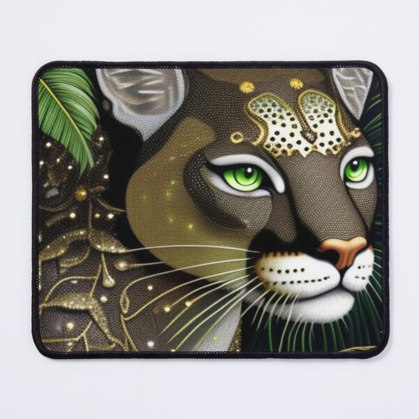 Item preview, Gold and brown cougar  designed and sold by Roxburylane.