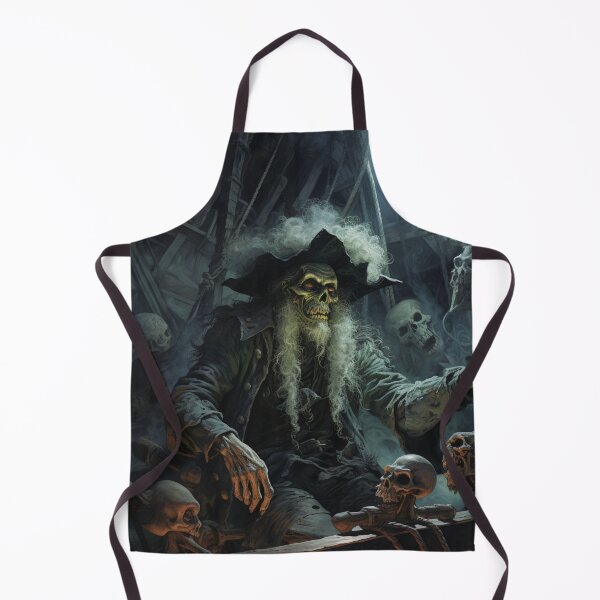 Item preview, Haunted Pirate Captain and His Ghostly Crew designed and sold by yourfavdraw.