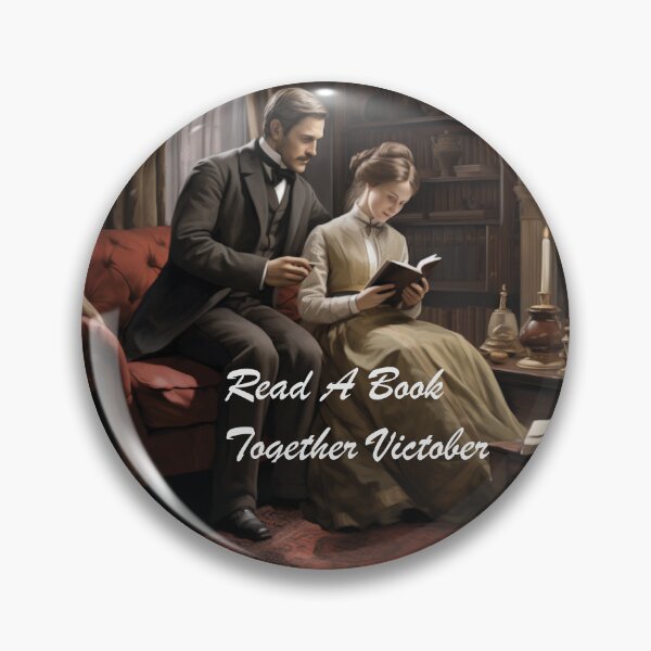 Item preview, Victorian Couple Reading Together Victorian Inspired Art  designed and sold by CDC40.